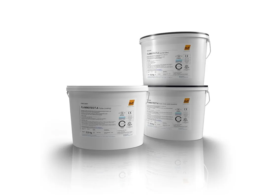 對比同類產品,SVT Flammotect A僅需0.5mm干膜厚度即滿足A60防火要求