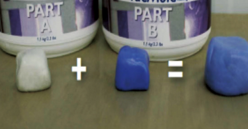 熱噴涂遮蔽藍白膠泥